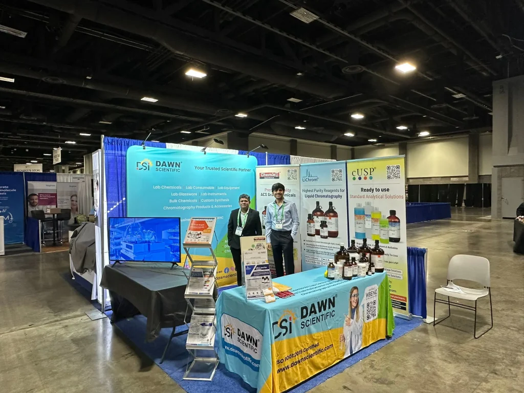 Dawn Scientific booth