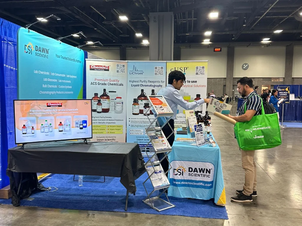 Engaging on booth