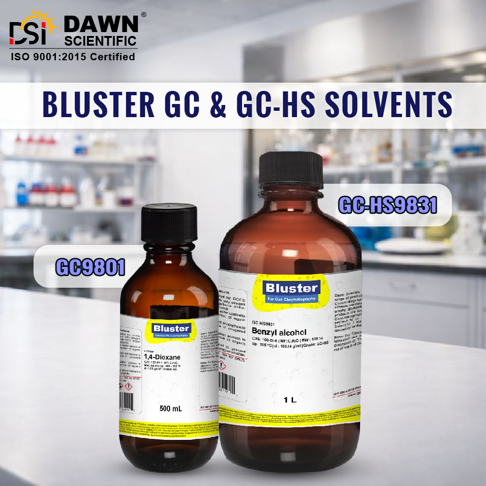 Bluster GC & GC-HS Solvents for Precise Gas Chromatography