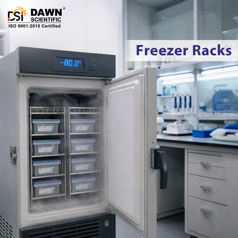 The Role of Freezer Racks in Protecting Samples in -80°C Freezers