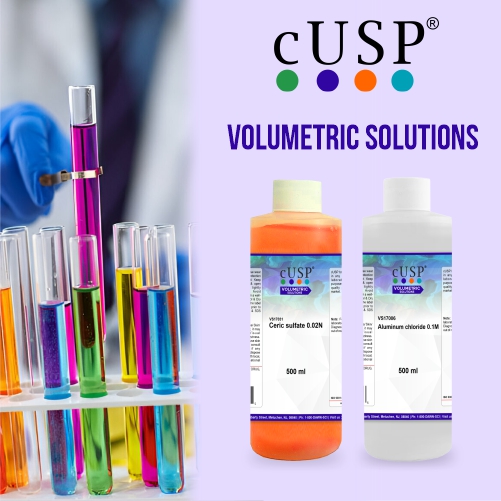 cUSP Volumetric Solutions Precision Lab Standards