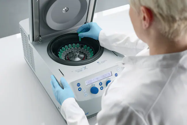 laboratory centrifuge from Dawn Scientific, ideal for clinical diagnostics, molecular biology, and research labs