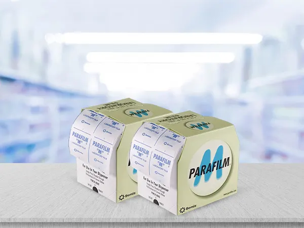 Parafilm® M Lab Sealing Film Roll – Moisture-Resistant Wrap Parafilm M laboratory sealing film roll for labware protection at Dawn Scientific