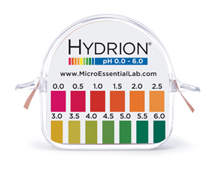 Hydrion D/R Dispenser 0.0-6.0 Brill., Carton10
