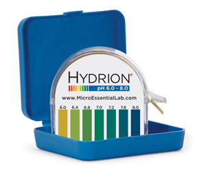 Hydrion Jumbo Dispenser 6.0-8.0, Carton10