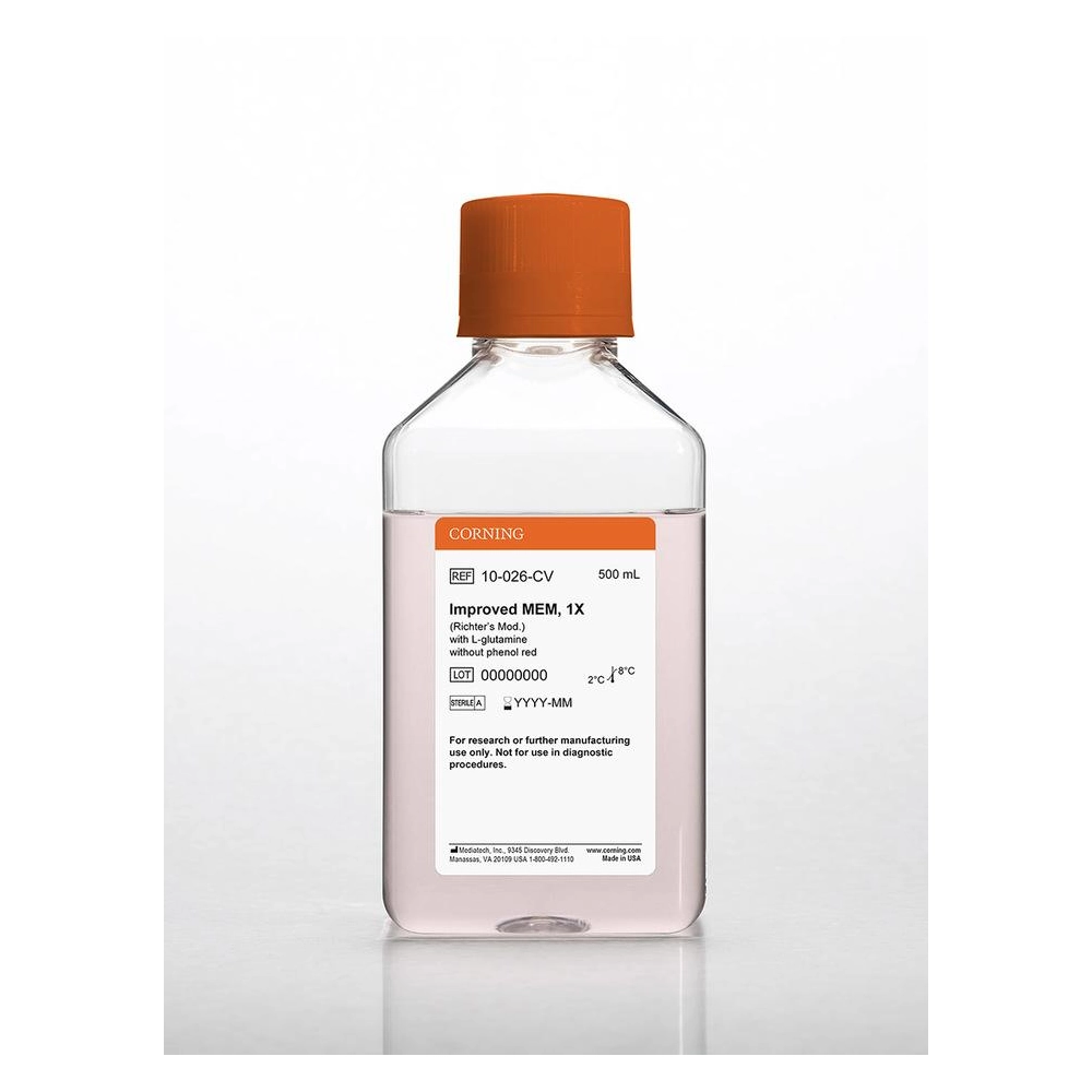 Corning® 500 mL Improved MEM (richters Mod.) [+] L-glutamine [-] phenol red
