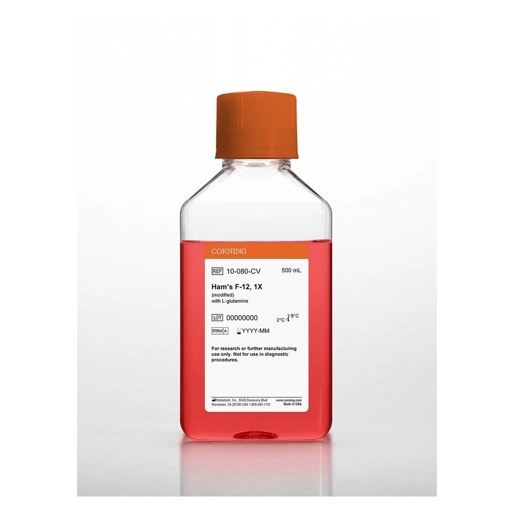Corning® 500 mL Hams F-12 Medium [+] L-glutamine