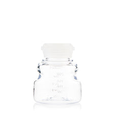 EZBiopure Titanium Round Bottle, PETG, 250mL, GL45 Neck with Cap, Sterile, 48/CS