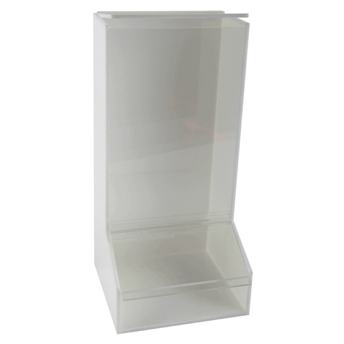 Work Station Storage Bin Lrg, Acrylic, 1/EA