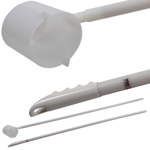 Dipper Large, HDPE 32oz 12Ft, 1/EA