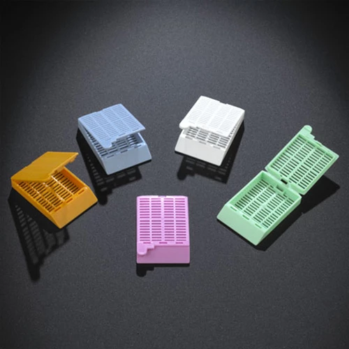 Cassette, Tissue Embedding with Attached Lid, 35 Writing Area, PINK, 500/Dispenser Box, 2 Boxes/Unit