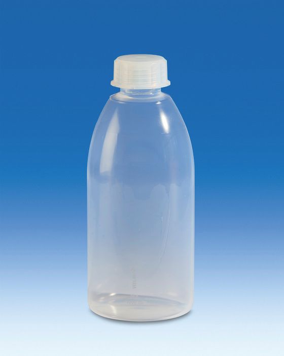 Bottle, PFA, wide mouth, PFA cap, 2, 000mL, each