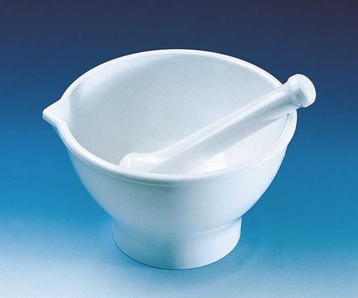 Pestle, MF, white, 145 mm