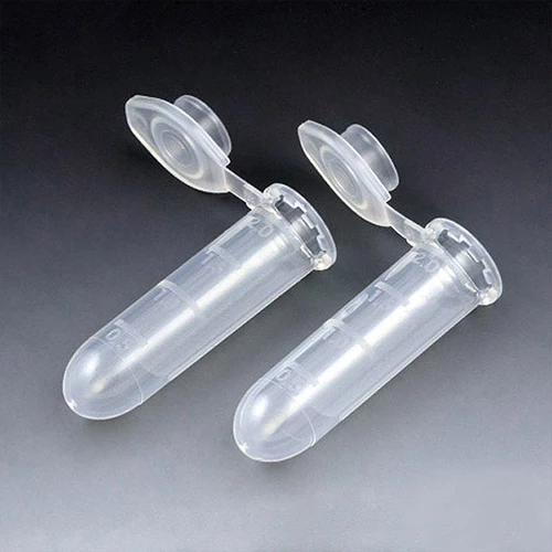 Microcentrifuge Tube, 2.0mL, PP, Attached Snap Cap, Graduated, Natural - cs-8000