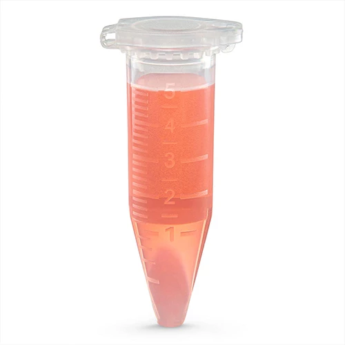 Diamond Midi Centrifuge Tube, 5.0mL, PP, Attached Snap Cap, Graduated, Natural, 50/Bag, 4 Bags/Unit - CS/2000