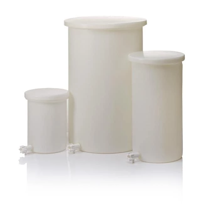 Cylindrical Tank with Cover PP 7-1/2 gallon