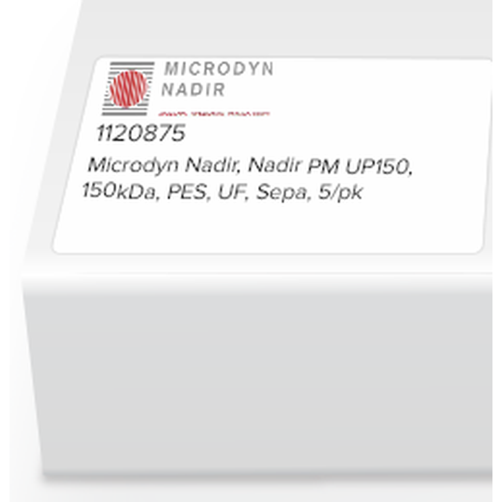 Microdyn Nadir, Nadir PM UP150, 150kDa, PES, UF, Sepa, 5/pk