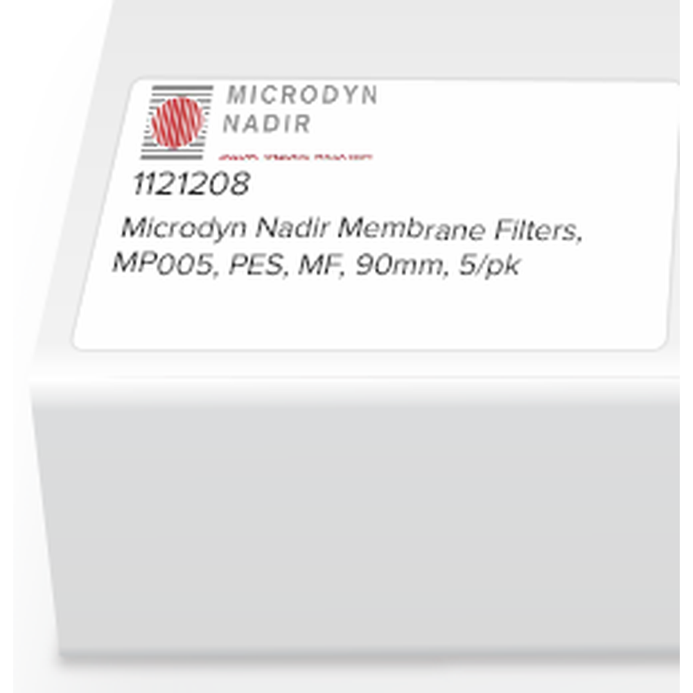 Microdyn Nadir Membrane Filters, MP005, PES, MF, 90mm, 5/pk