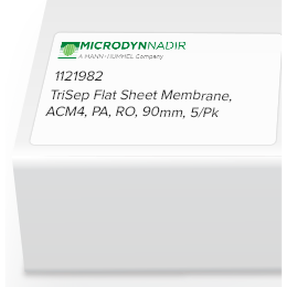 TriSep Flat Sheet Membrane, ACM4, PA, RO, 90mm, 5/Pk