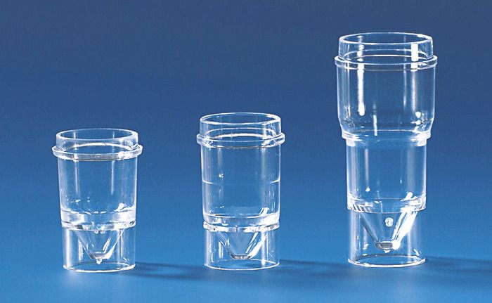 Sample cups, PS, 2mL, for Technicon Analyzer, case of 10000