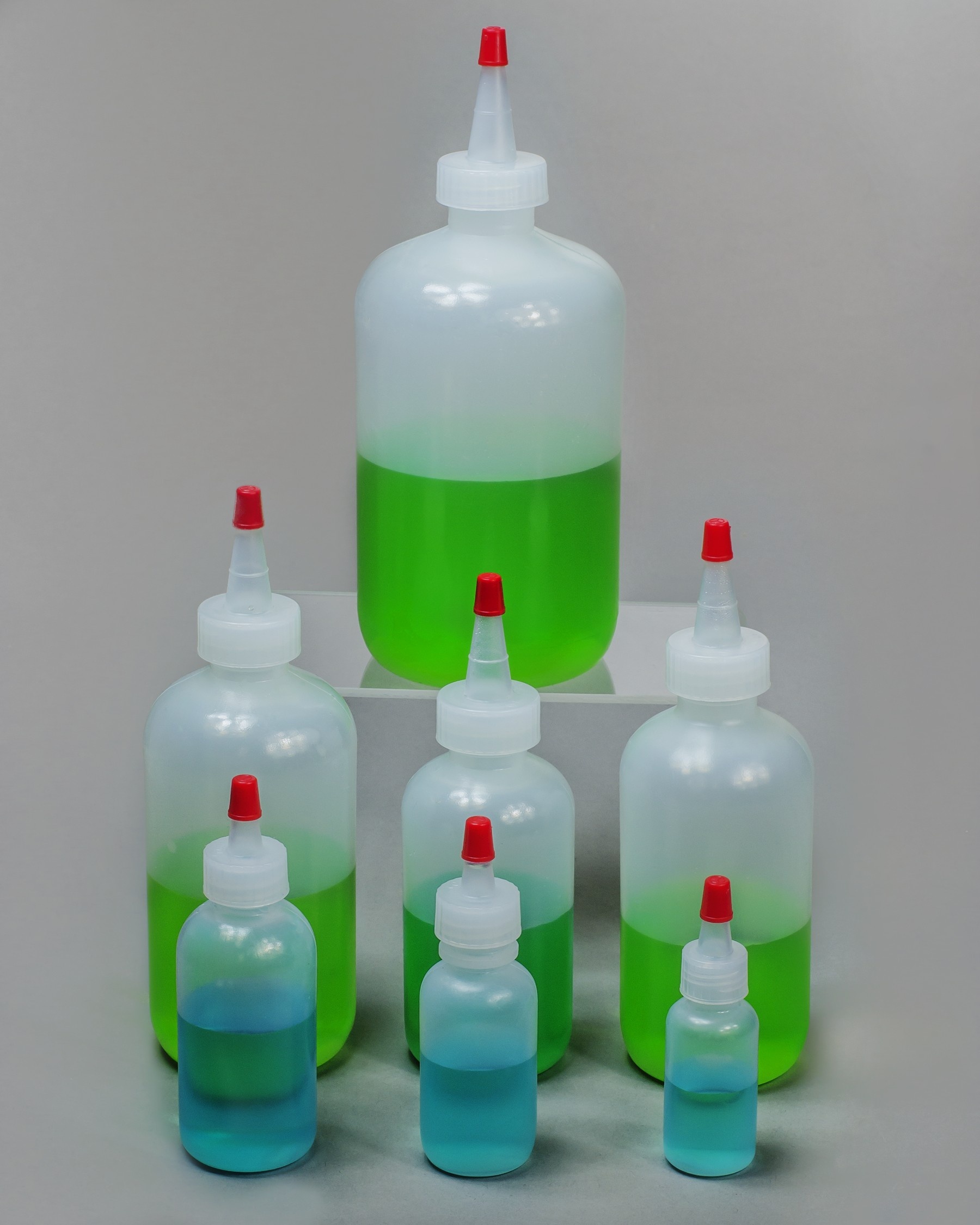 BOTTLE,PE,DISPENSING,16OZ,12/PKG,36/CASE