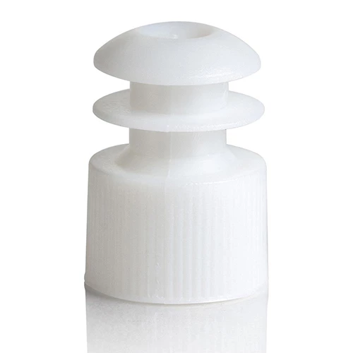 Cap, Flange Plug, 12mm, White - PK/1