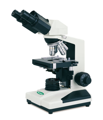 Compound Microscope, Binocular, Brightfield, 4X/10X/40X/100X, Achromatic, EA/1