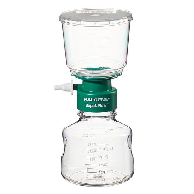 250 mL Rapid-Flow Filter Unit 0.45 µm CN membrane, 50mm dia