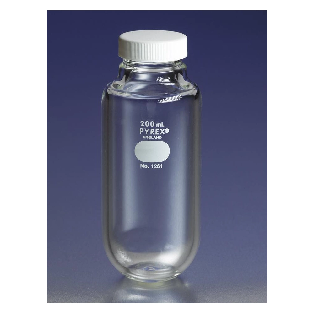 White Polypropylene GPI 38-400 Screw Cap with PTFE Liner