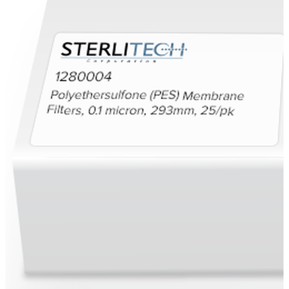Polyethersulfone (PES) Membrane Filters, 0.1 micron, 293mm, 25/pk