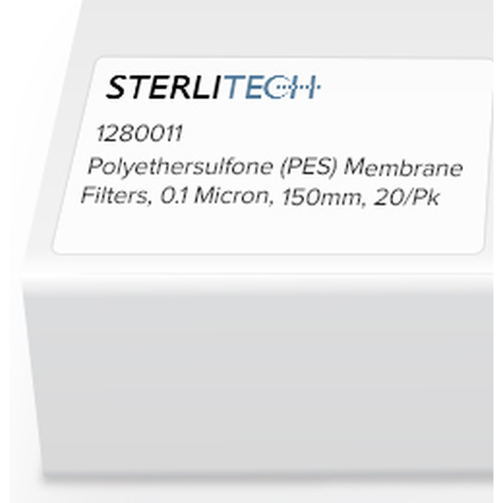 Polyethersulfone (PES) Membrane Filters, 0.1 Micron, 150mm, 20/Pk