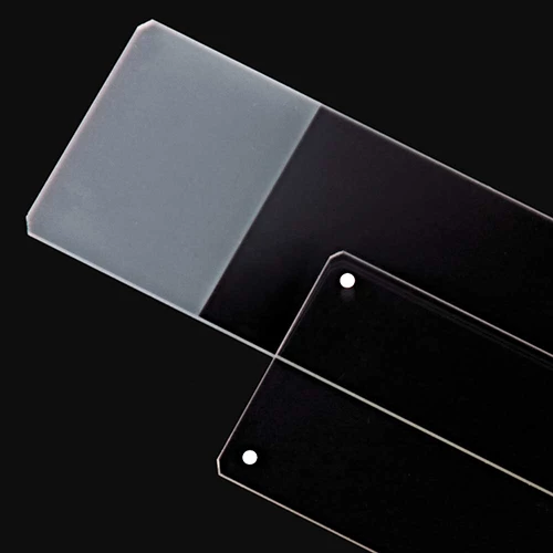 Microscope Slides, Diamond Essentials, Glass, Frosted: 1 End, 1 Side, Safety Corners, Moisture Proof Packaging, 72/box, 20 boxes/carton