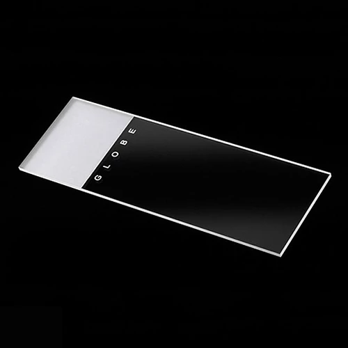 Microscope Slides, Glass, 25 x 75mm, 90 Ground Edges, Frosted, 1 End, Both Sides, 72/Box, 2 Boxes/Case (1 Gross)