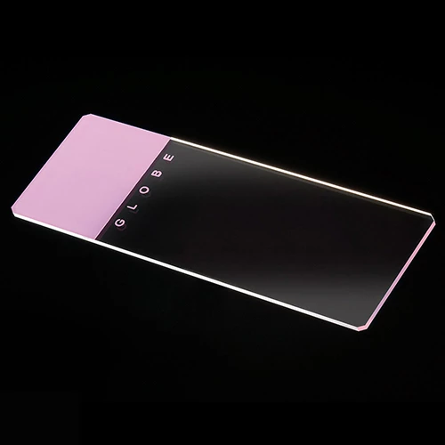 Microscope Slides, Glass, 25 x 75mm, 90 Ground Edges with Safety Corners, Lilac Frosted, 72/Box, 2 Boxes/Case (1 Gross)
