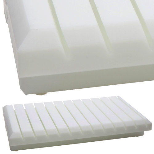 Block Microscope Slide 90 Slot, HDPE, 1/EA