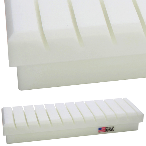 Block Microscope Slide 45 Slot, HDPE, 1/EA