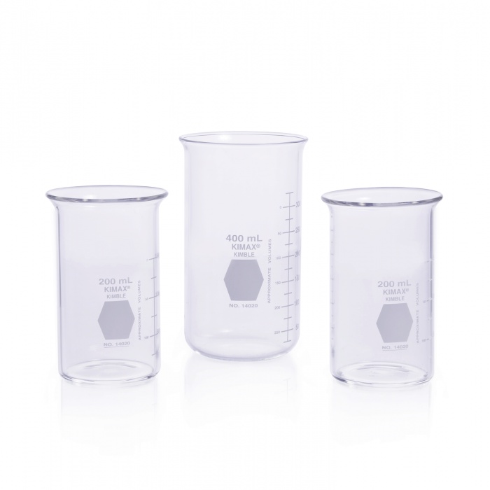 BEAKER,BERZELIUS,TALL FORM,NO SPOUT,600ML