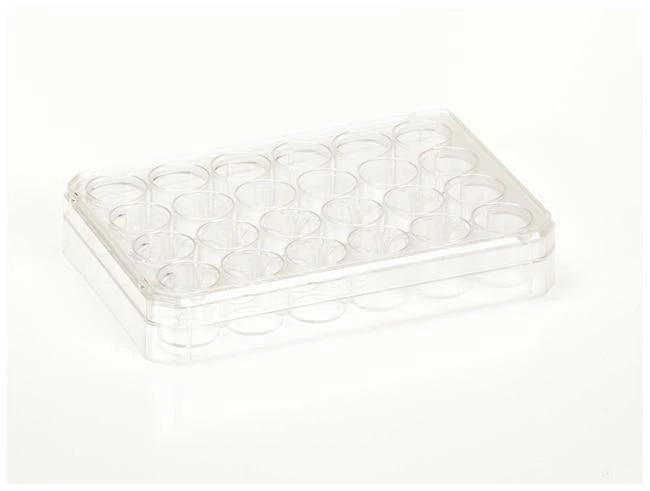 Multidish PS 24 Well Nunclon Round w/Lid Sterile 15mm Well
