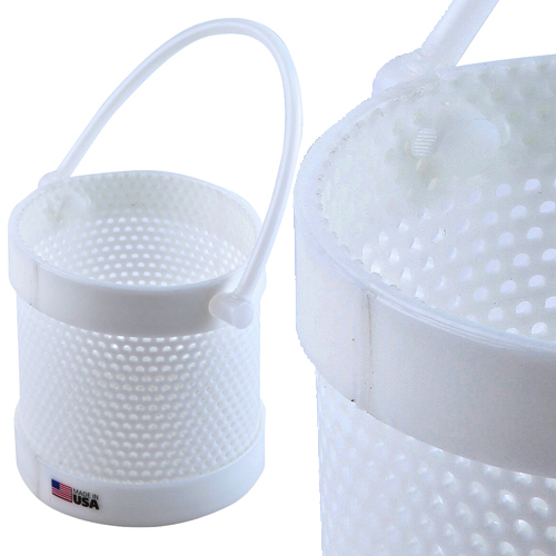 Basket Dipping Round, HDPE 6 x 6", 1/EA