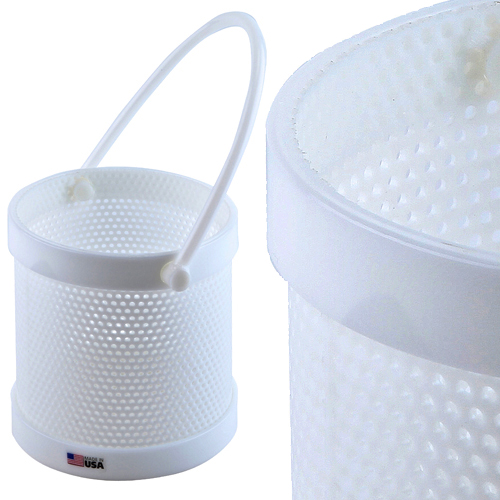 Basket Dipping Round, HDPE 10 x 10", 1/EA