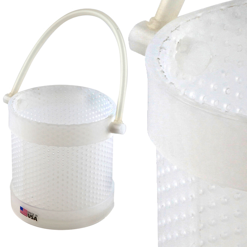 Basket Dipping Round, PP 10 x 10", 1/EA