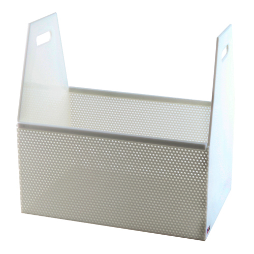 Basket Dip Rect Side Hand, HDPE 18x12x9", 1/EA