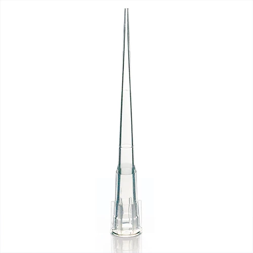 Pipette Tip, 0.1 - 10uL XL, Certified, Universal, Low Retention, Graduated, 45mm, Extended Length, Natural, STERILE, 1000/Stand-Up Resealable Bag - PK/1