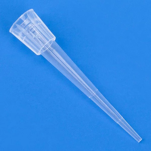 Pipette Tip, 0.1 - 20uL, Certified, Universal, Low Retention, Graduated, 45mm, Extended Length, Natural, STERILE, 96 Tips/Refill Rack, 10 Refill Racks/Box - PK/1