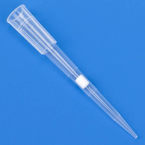 Filter Pipette Tip, 1 - 50uL, Certified, Universal, Low Retention, Graduated, 54mm, Natural, STERILE, 96/Rack, 10 Racks/Box - CS/4800