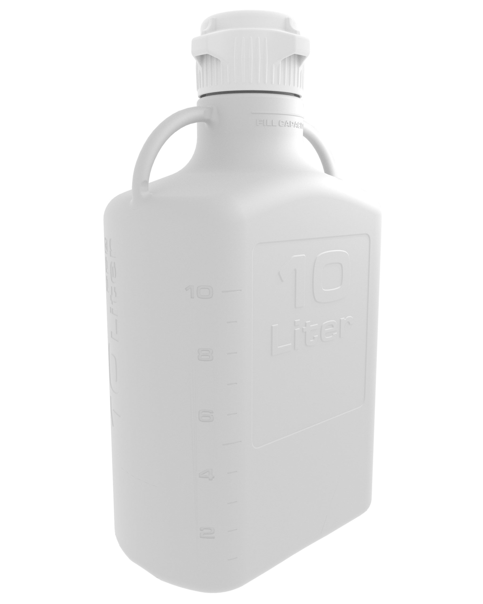 Carboy, 10L, PP, 83B Cap, 1/EA