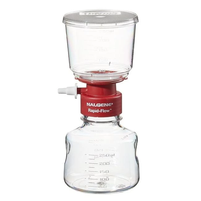 250 mL Rapid-Flow Filter Unit 0.45 µm Nylon membrane, 50mm dia