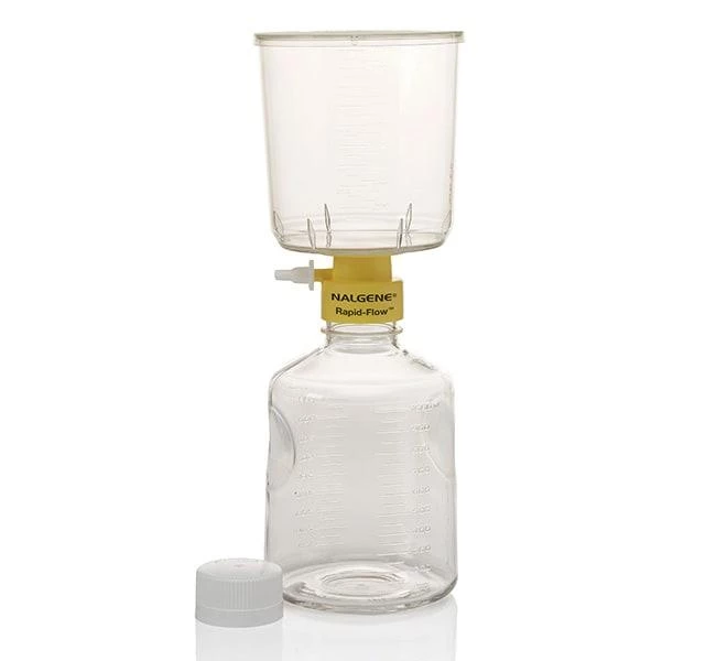 1000 mL Rapid-Flow Filter Unit 0.2 µm SFCA membrane, 75mm dia