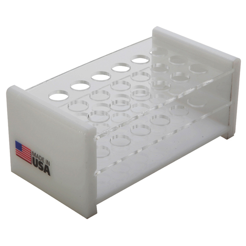 Rack Test Tube 18 Place, Acrylic 13mm, 12/CS