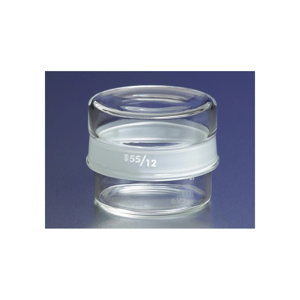 PYREX 42mL Low Form Weighing Bottle with Short Length External 60/12 Standard Taper Joint